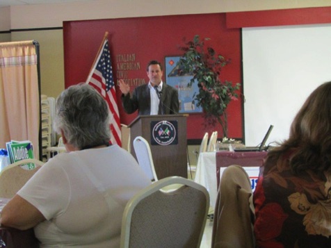 2016 Mini-Conference - Italian American Club 2016 Mini-Conference - Italian American Club